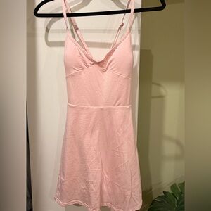 l*space Pale Pink Slip Dress with Adjustable Straps